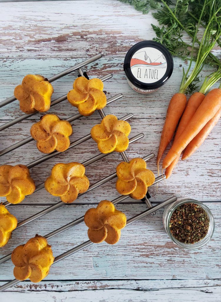 Muffins de carotte à la Fleur de Sel Soleada